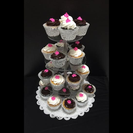 Alessi 2 Sets Decorative Treats Holder Wedding Cupcake Tower 