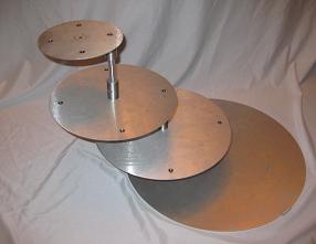 Cascading Wedding Cake Stands Unique by Cake Stackers