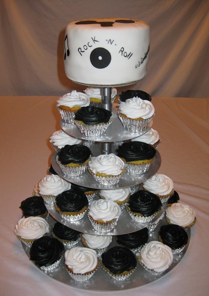 The Cake Stackers wedding cupcake stand is just one of many design